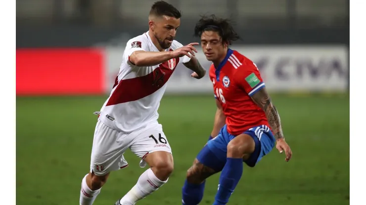 Gabriel Costa ingresó en el minuto 80 en el triunfo de Perú sobre Chile