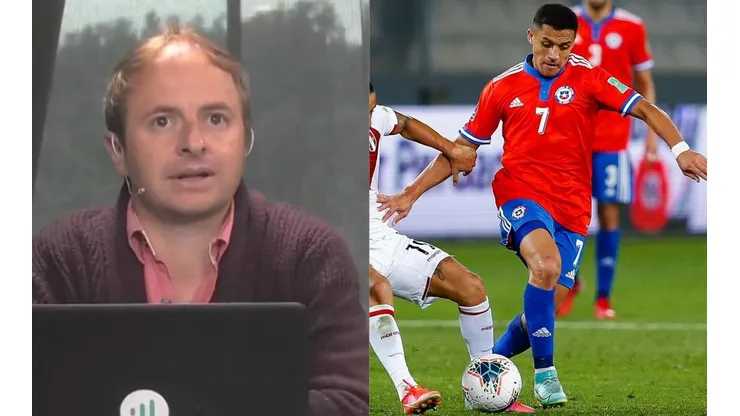 El periodista comentó que esa no es la posición que debe ir el tocopillano
