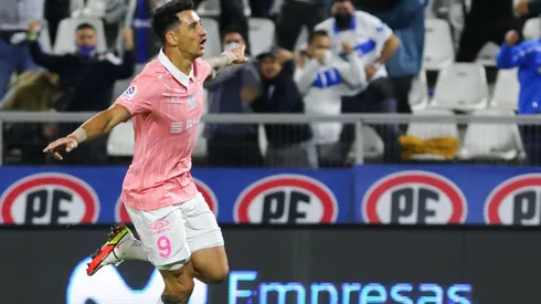 El goleador de La Franja convirtió el segundo tanto ante los hispanos