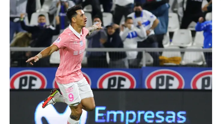 El goleador de La Franja convirtió el segundo tanto ante los hispanos