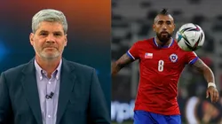 Juan Cristóbal Guarello desconfía de que Arturo Vidal se quede solo en Santiago.