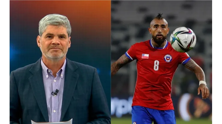 Juan Cristóbal Guarello desconfía de que Arturo Vidal se quede solo en Santiago.