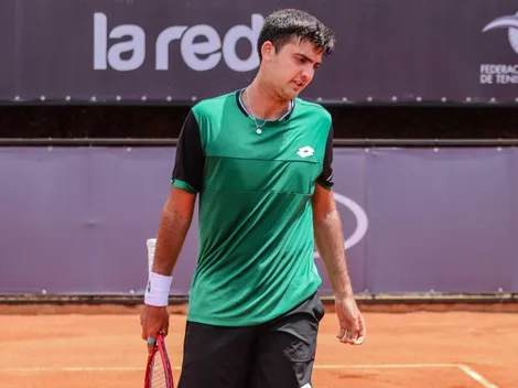 Tomás Barrios se despide tempranamente del Challenger de Santiago