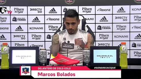 Marcos Bolados aseguró que Colo Colo depende de sí mismo para salir campeón nuevamente.