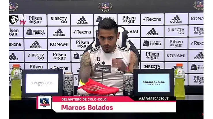 Marcos Bolados aseguró que Colo Colo depende de sí mismo para salir campeón nuevamente.