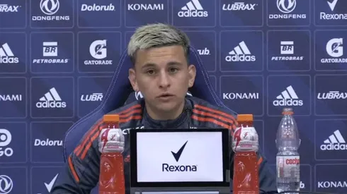 Pablo Aranguiz hizo acuso recibo del golpe ante Colo Colo en el Superclásico.