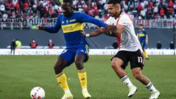 Paulo Díaz disputó los 90 minutos del Superclásico argentino.