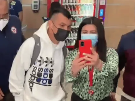 Gary Medel y Tomás Alarcón ya arribaron a Chile