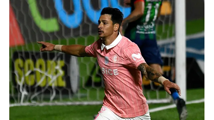 Fernando Zampedri feliz tras el triunfo de la Universidad Católica ante Unión La Calera