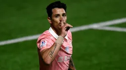 Fernando Zampedri marca el segundo tanto de la UC ante La Calera