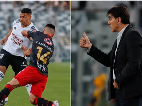 Quinteros tranquilo pese a la racha negativa de Morales en Colo Colo