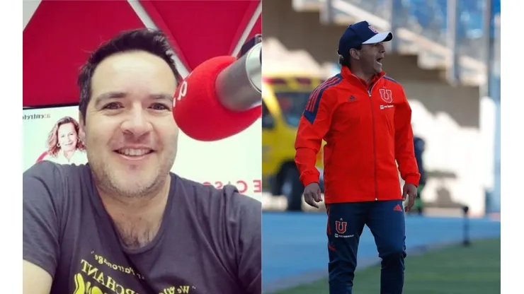 Cristián Caamaño no estuvo de acuerdo con el planteamiento de Esteban Valencia en la U.