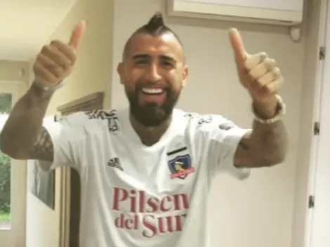Vidal está listo para el Superclásico y apoyar a Colo Colo