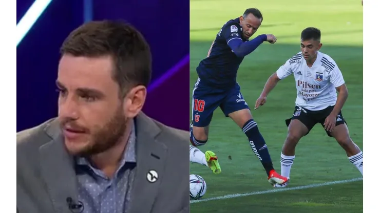 Fouillioux destacó el trabajo de presión que hace Colo Colo en la cancha.