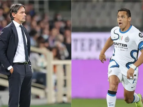 Simone Inzaghi valora a Alexis Sánchez tras empate de Inter contra Atalanta