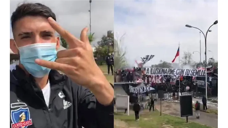 Emiliano Amor compartió vídeo de la hinchada del Cacique