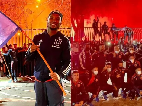 Hinchas de la U realizan hotelazo en la previa al Superclásico