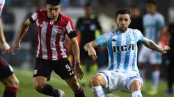 Mena fue titular y cumplió un buen partido por Racing.