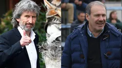 Los ex porteros se reunieron en la previa al importante duelo