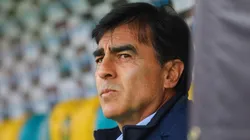 Gustavo Quinteros analizó el partido del domingo y espera hacer feliz a los hinchas albos.