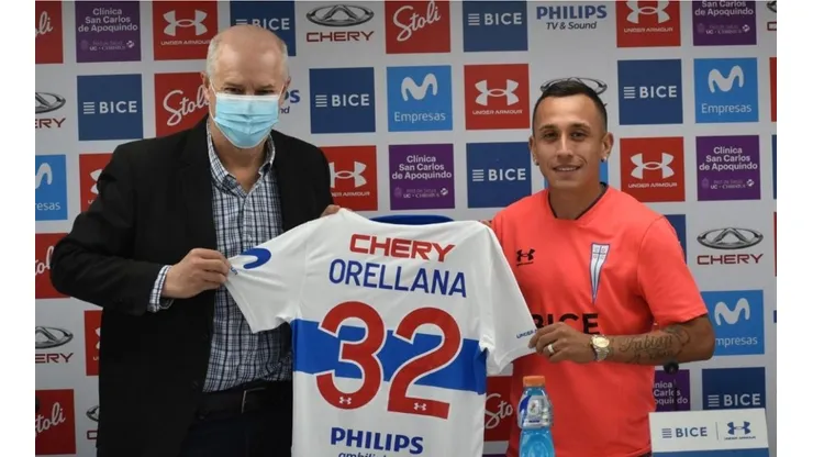 El presidente de Cruzados se muestra emocionado con el arribo de Fabián Orellana