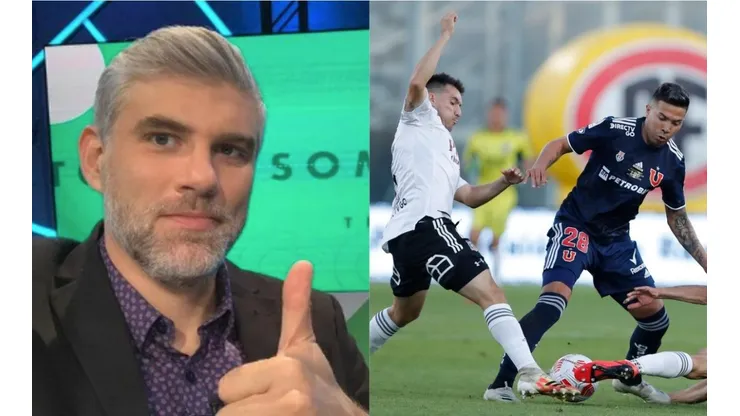 Manuel De Tezanos cree que Colo Colo es favorito y la U pierde mucho sin Arias.