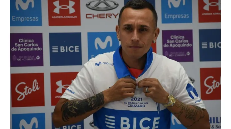 Fabián Orellana es presentado en la Universidad Católica