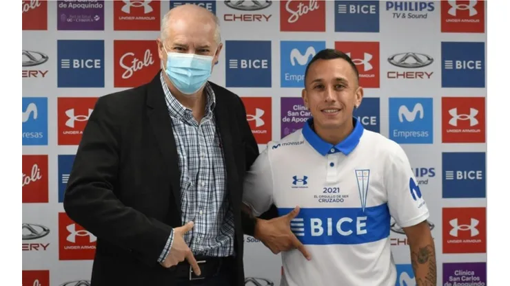 Fabían Orellana regresa a Chile para defender la camiseta de la Universidad Católica