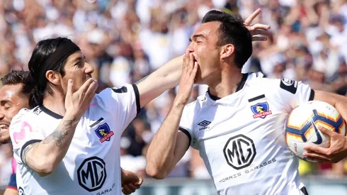 Gabriel Suazo celebró al estilo de Pajarito Valdés su primer y hasta ahora único gol en Superclásicos