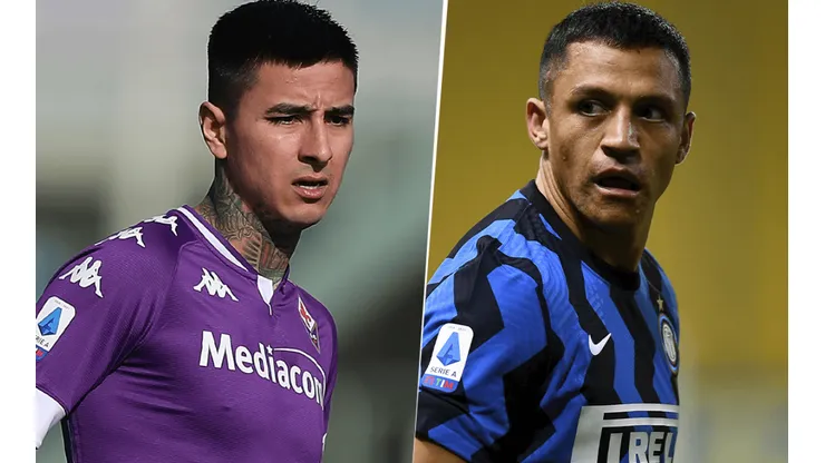 La Fiorentina de Erick Pulgar recibe al Inter de Alexis Sánchez por la Serie A de Italia. (Foto: Getty).