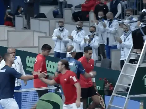 Barrios y Tabilo lo dan todo, pero caen en el dobles ante Eslovaquia