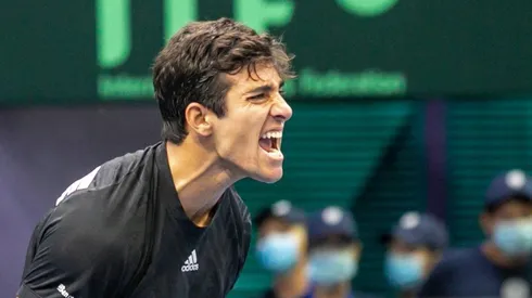 El chileno entregó el primer punto en la serie ante los europeos en Bratislava