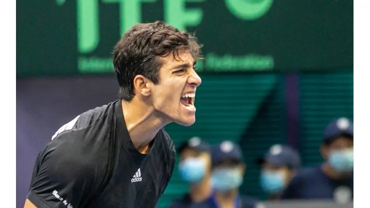 El chileno entregó el primer punto en la serie ante los europeos en Bratislava
