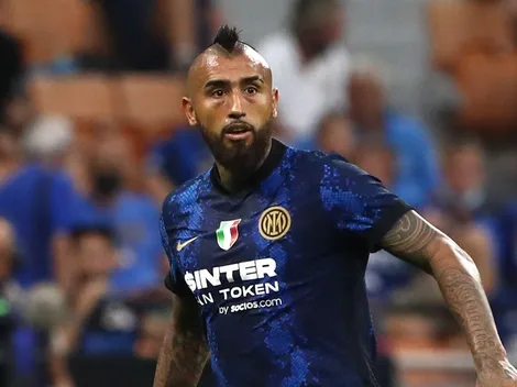 Vidal queda fuera del Inter vs Bologna por una distensión muscular