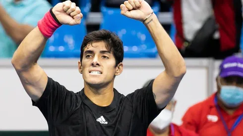 Cristian Garin se sintió de gran forma en el primer partido de la serie ante Eslovaquia