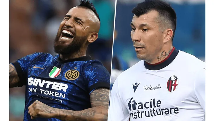 El Inter de Arturo Vidal recibe al Bologna de Gary Medel por la Serie A. (Fotos: Getty).