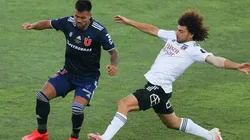 26 partidos ha disputado Falcón con Colo Colo y ha anotado 2 goles