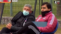 Gustavo Quinteros presencia el triunfo de la sub 18 de Colo Colo