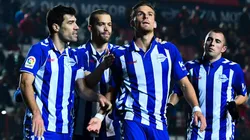 Christian Santos fue 9 del Alavés