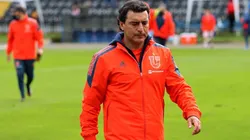 Esteban Valencia se refirió al superclásico ante Colo Colo.