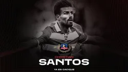 Christian Santos es nuevo refuerzo de Colo Colo