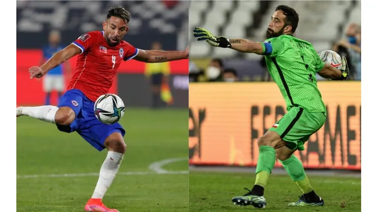 Mauricio Isla 'troleó' a Claudio Bravo en Instagram con que es cruzado.