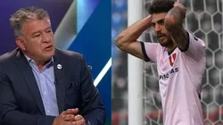 Borghi piensa que la U no se puede dar el lujo de perder a Larrivey.