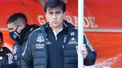 Gustavo Quinteros festeja la Copa Chile con Colo Colo