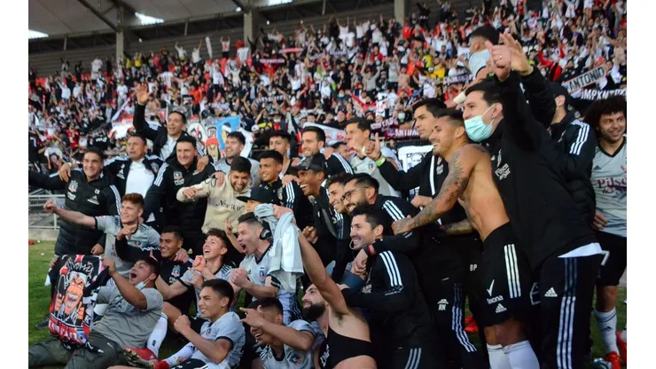 Lana Jozic festeja a Colo Colo campeón de la Copa Chile