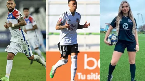 Las figuras que saludaron a Colo Colo por su título.