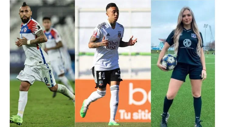 Las figuras que saludaron a Colo Colo por su título.