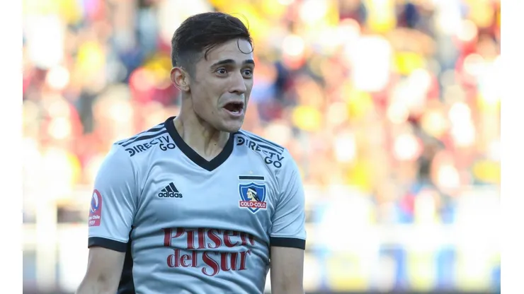 El trasandino se vio muy emocionado tras la consagración en la Copa Chile