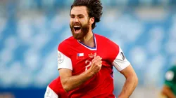 El delantero chileno anotó un gol y dio una asistencia en su participación con la Roja en la Copa América