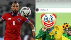 Arturo Vidal le responde con todo a Richarlison